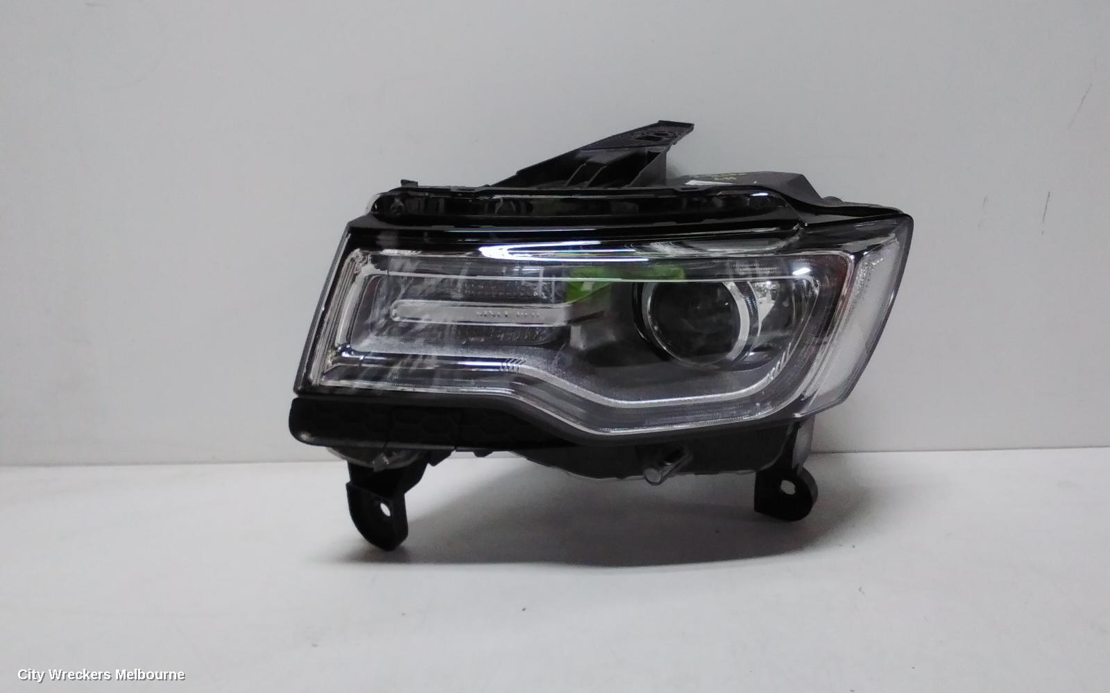 JEEP GRANDCHEROKEE LEFT HEADLAMP, WK, LAREDO/LIMITED/OVERLAND/SUMMIT, XENON, NON AFS TYPE (LM2), 04/2013 - 09/2016