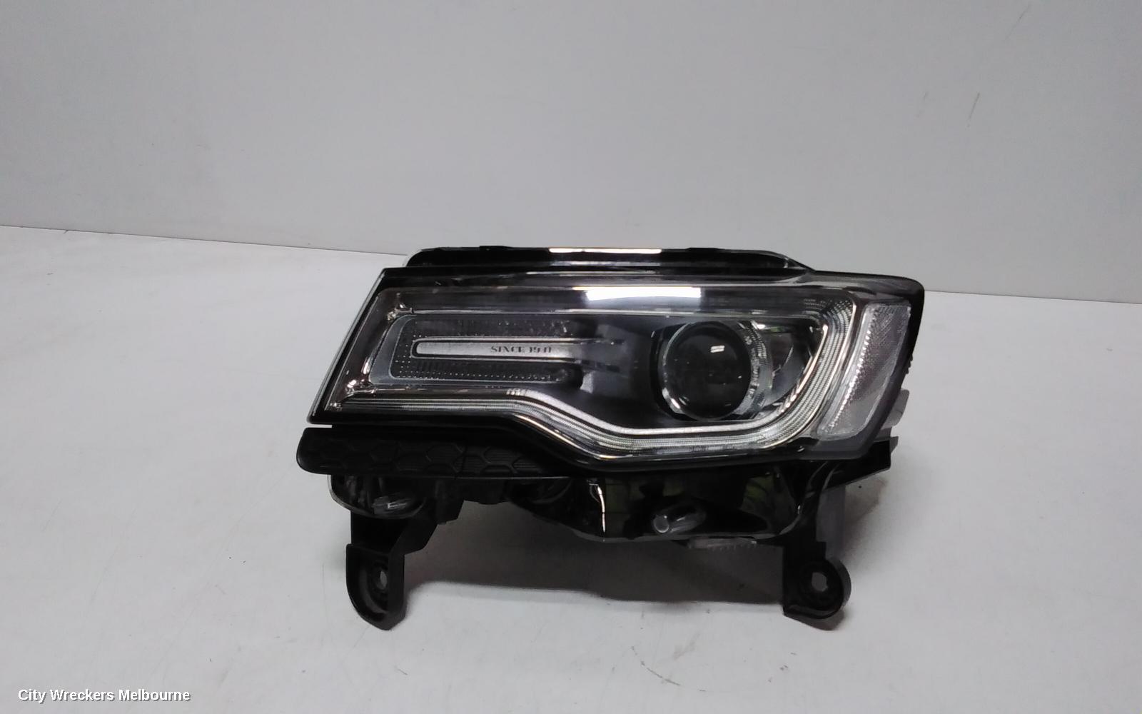 JEEP GRANDCHEROKEE LEFT HEADLAMP, WK, LAREDO/LIMITED/OVERLAND/SUMMIT, XENON, NON AFS TYPE (LM2), 04/2013 - 09/2016