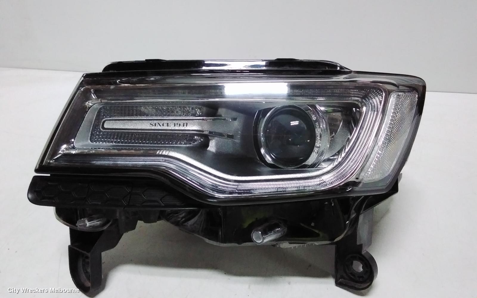 JEEP GRANDCHEROKEE LEFT HEADLAMP, WK, LAREDO/LIMITED/OVERLAND/SUMMIT, XENON, NON AFS TYPE (LM2), 04/2013 - 09/2016