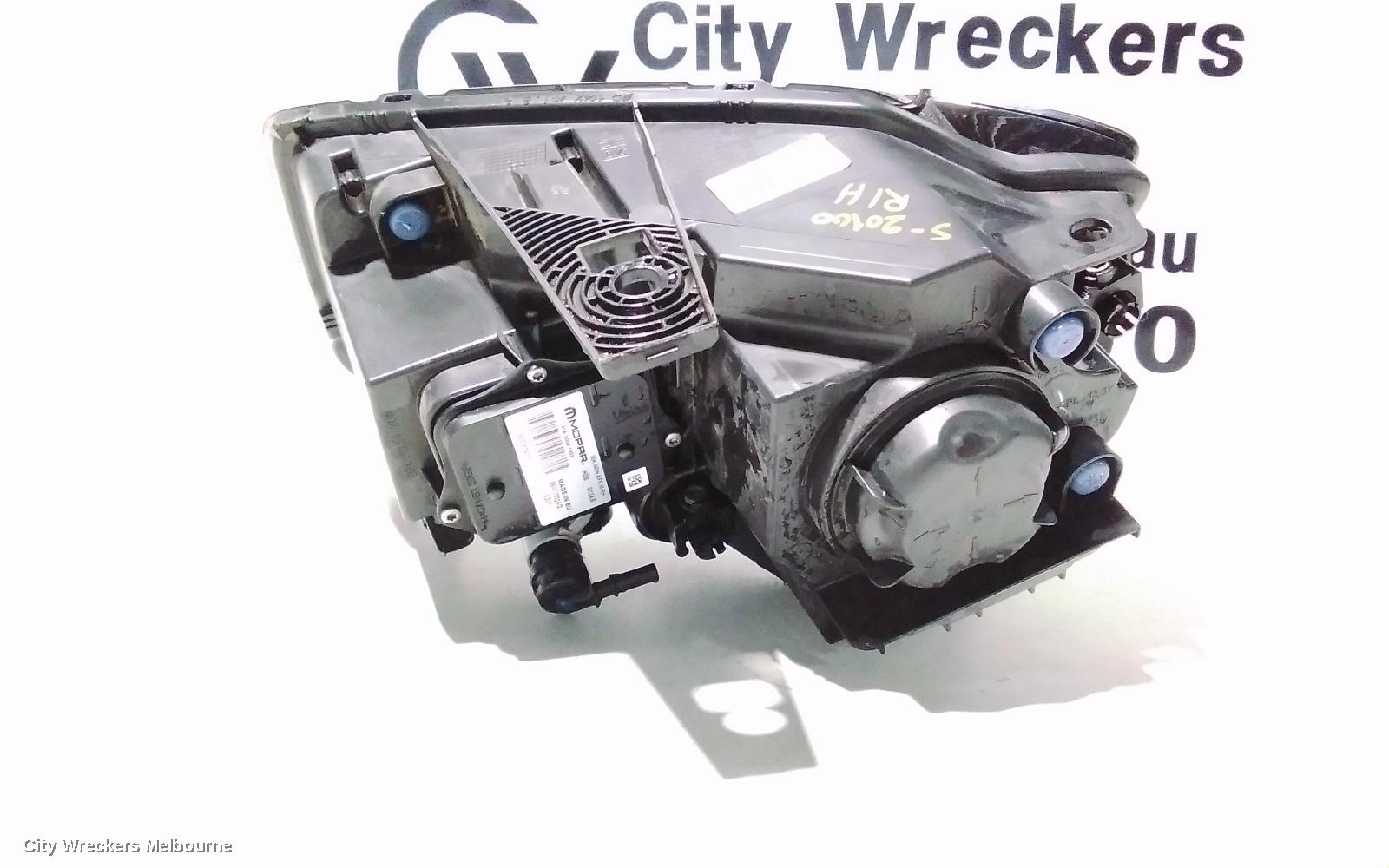 JEEP GRANDCHEROKEE RIGHT HEADLAMP, WK, LAREDO/LIMITED/OVERLAND/SUMMIT, XENON, NON AFS TYPE (LM2), 04/2013 - 09/2016