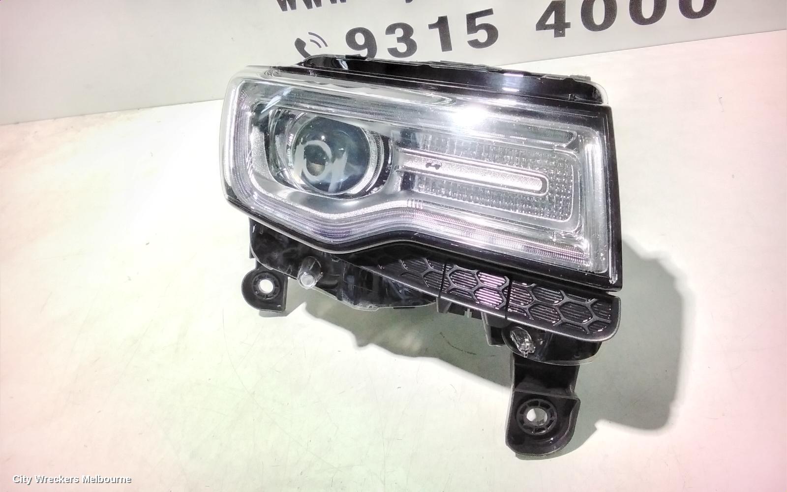 JEEP GRANDCHEROKEE RIGHT HEADLAMP, WK, LAREDO/LIMITED/OVERLAND/SUMMIT, XENON, NON AFS TYPE (LM2), 04/2013 - 09/2016