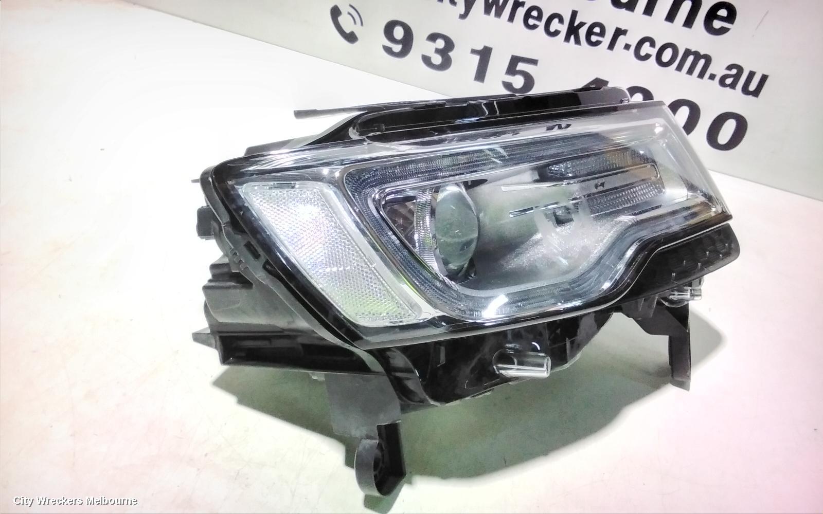 JEEP GRANDCHEROKEE RIGHT HEADLAMP, WK, LAREDO/LIMITED/OVERLAND/SUMMIT, XENON, NON AFS TYPE (LM2), 04/2013 - 09/2016