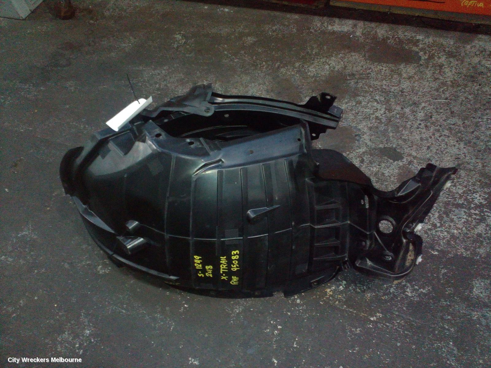 NISSAN XTRAIL RIGHT GUARD LINER, T32, FRONT, 02/2014 - 07/2022