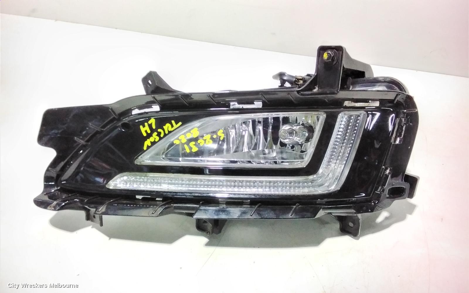 HYUNDAI TUCSON LEFT INDICATOR/FOG/SIDE, BUMPER FOGLAMP, W/ DAYTIME RUNNING LAMP, TL, KOREAN BUILT (VIN KMHJ), 07/2018 - 01/2021
