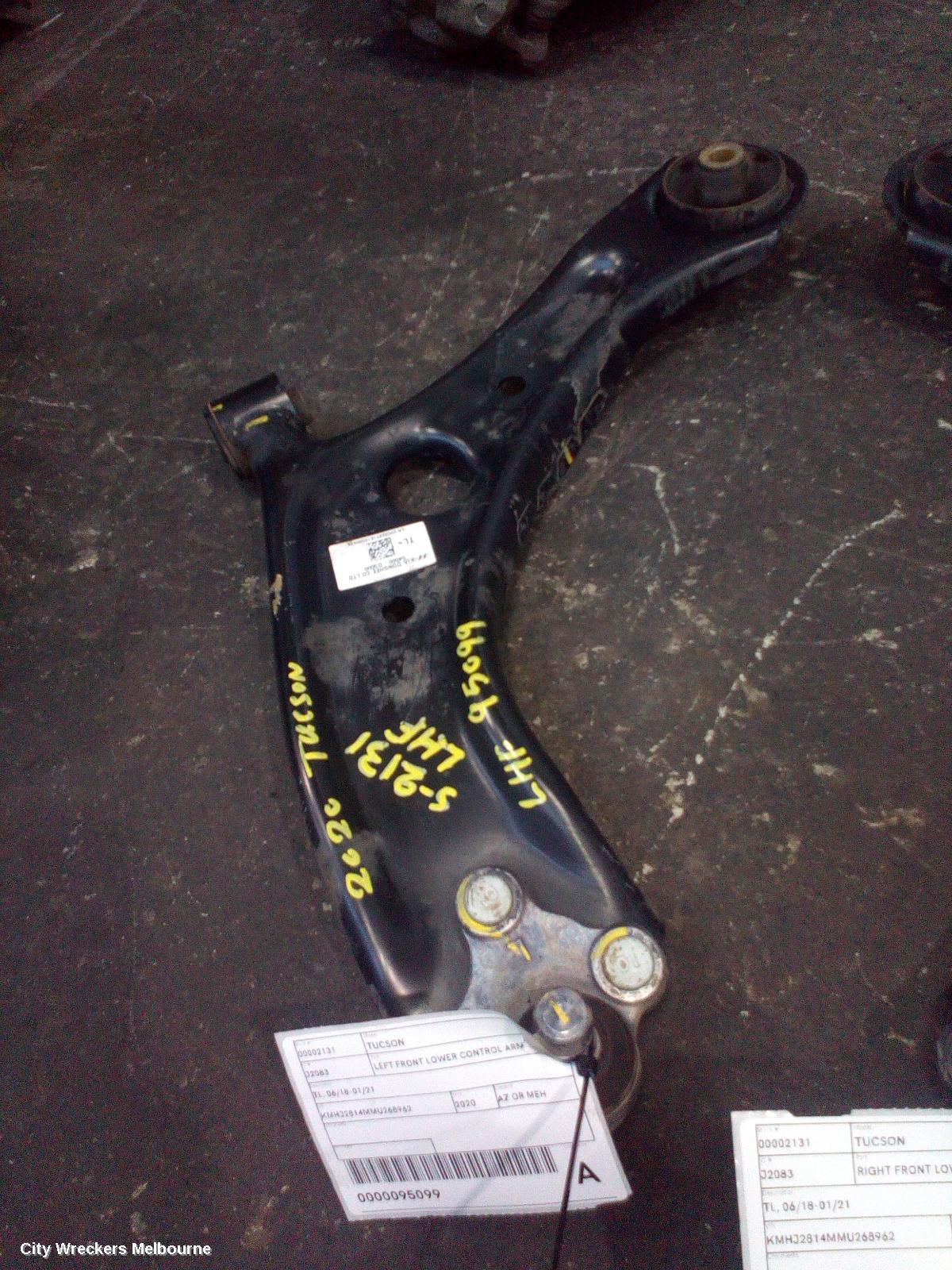 HYUNDAI TUCSON LEFT FRONT LOWER CONTROL ARM, TL, 06/2018 - 01/2021