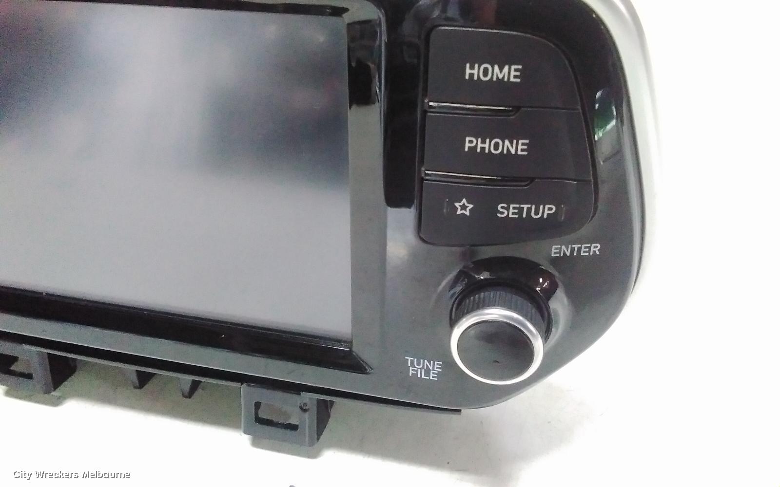HYUNDAI TUCSON RADIO/CD/DVD/SAT/TV, 7IN TOUCHSCREEN, TL, 06/2018 - 01/2021
