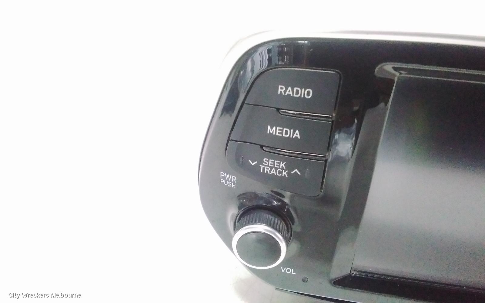 HYUNDAI TUCSON RADIO/CD/DVD/SAT/TV, 7IN TOUCHSCREEN, TL, 06/2018 - 01/2021