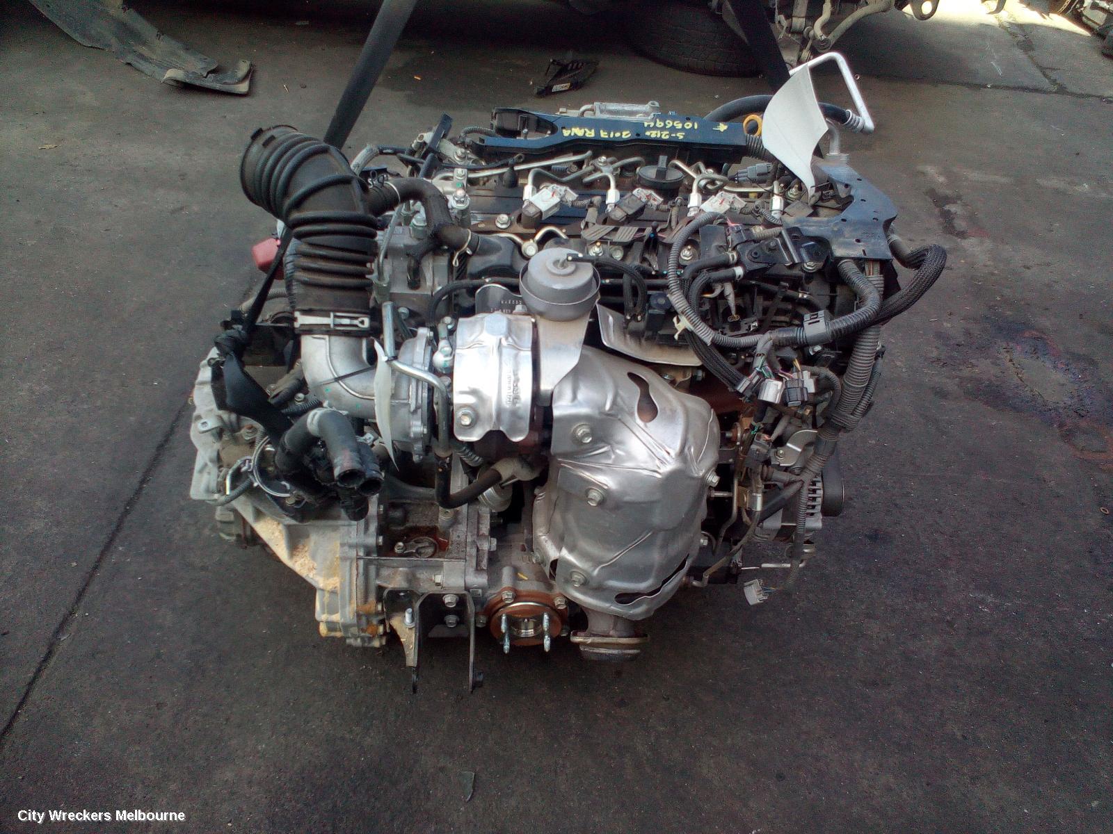 TOYOTA RAV4 ENGINE, DIESEL, 2.2, 2AD-FTV, TURBO, ALA49R, 12/2012 - 12/2018