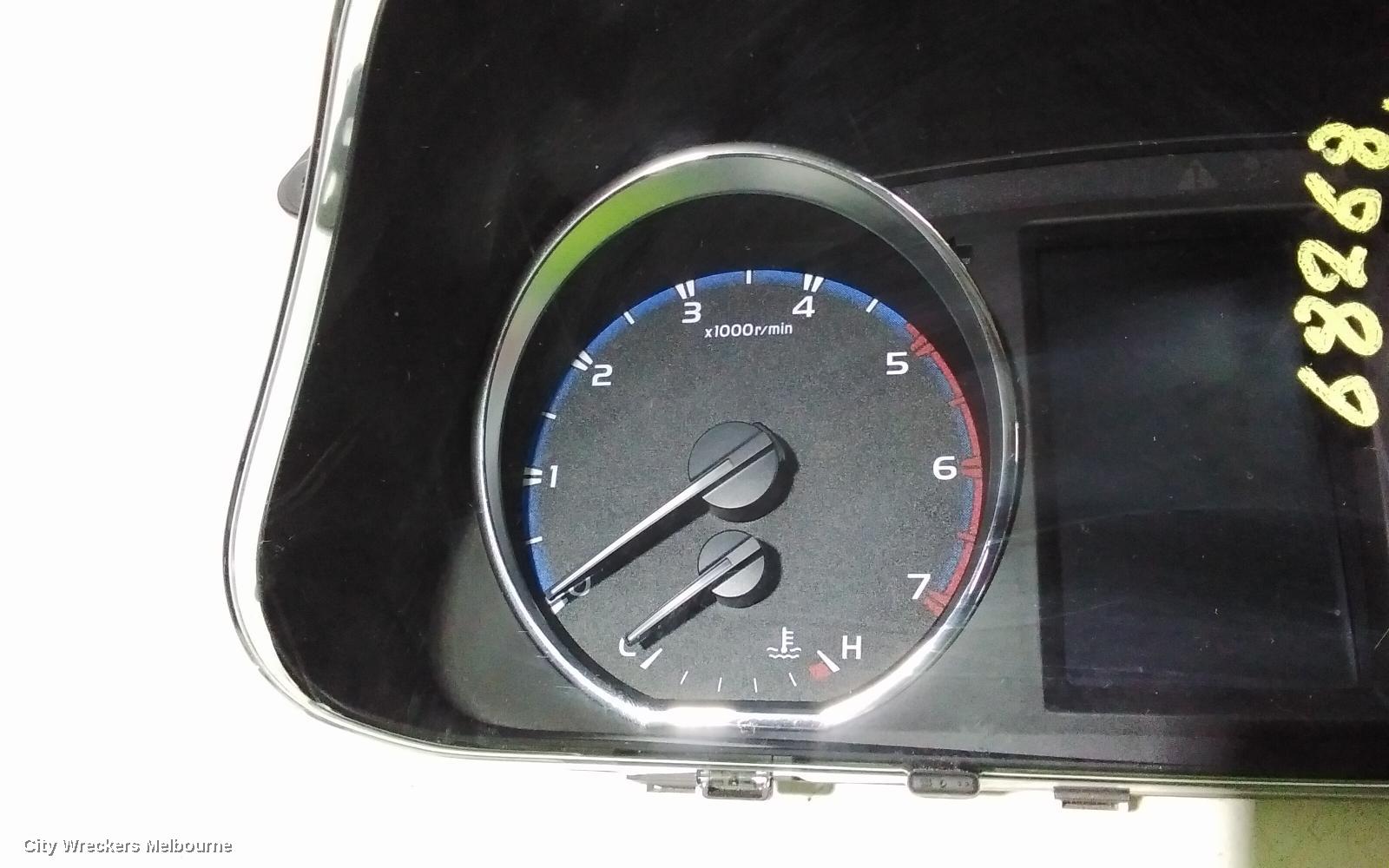 TOYOTA RAV4 INSTRUMENT CLUSTER, INSTRUMENT CLUSTER, DIESEL, GX, AUTO T/M, XA40, 12/2012 - 11/2018