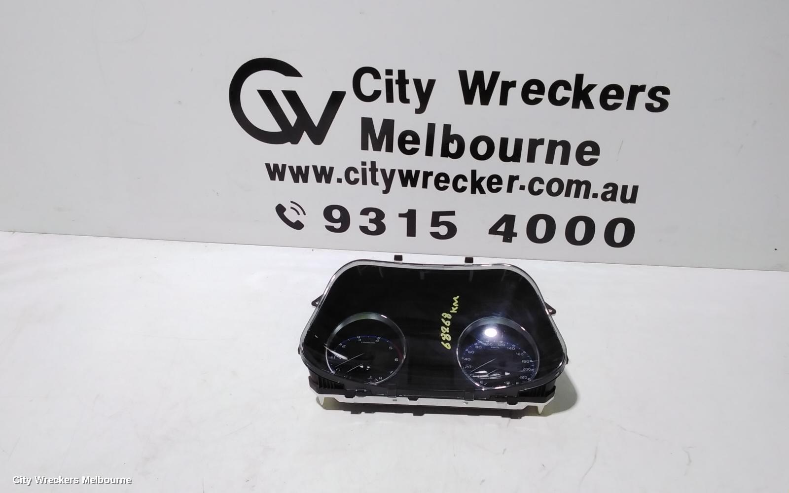 TOYOTA RAV4 INSTRUMENT CLUSTER, INSTRUMENT CLUSTER, DIESEL, GX, AUTO T/M, XA40, 12/2012 - 11/2018