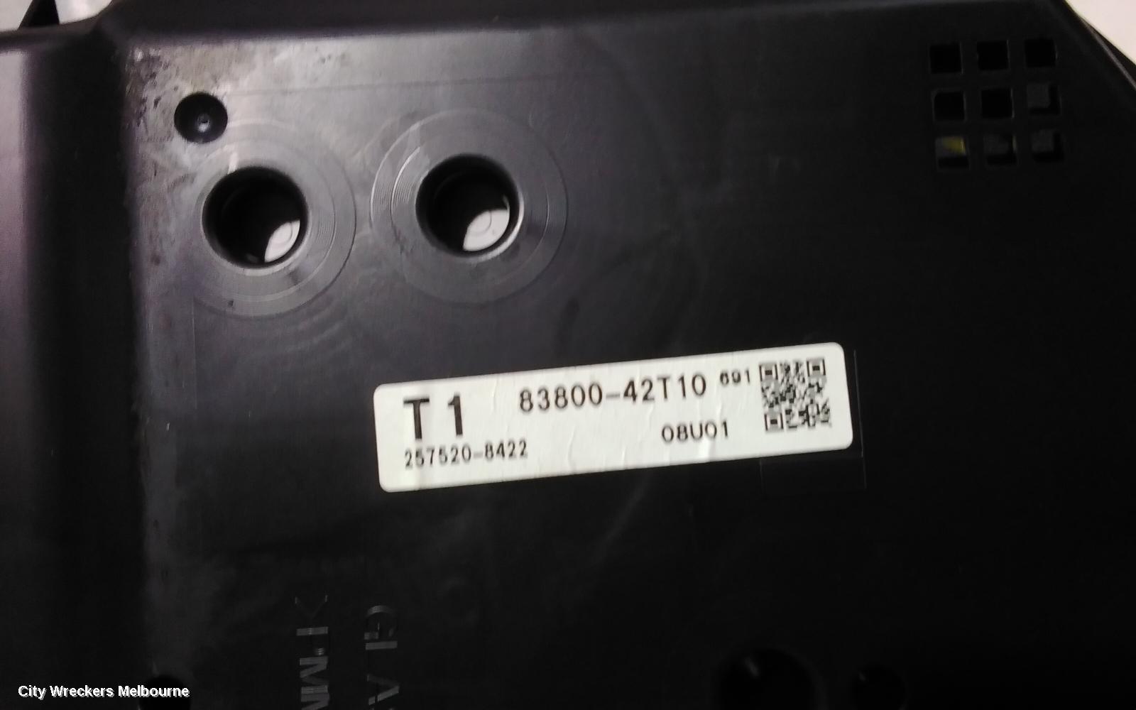 TOYOTA RAV4 INSTRUMENT CLUSTER, INSTRUMENT CLUSTER, DIESEL, GX, AUTO T/M, XA40, 12/2012 - 11/2018