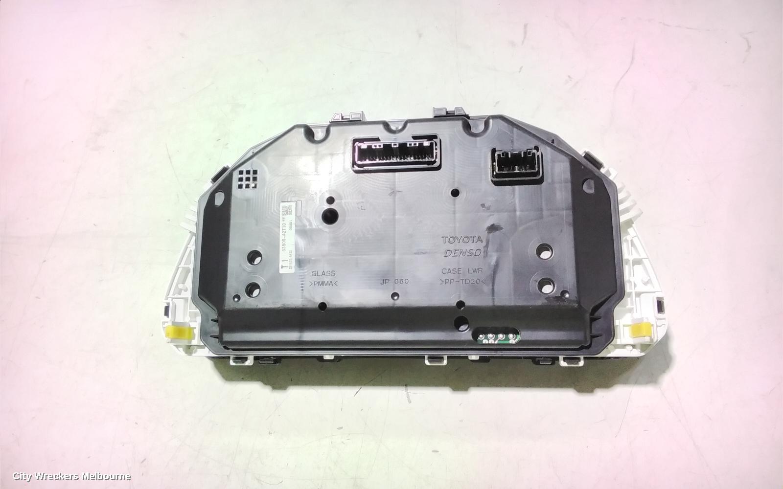 TOYOTA RAV4 INSTRUMENT CLUSTER, INSTRUMENT CLUSTER, DIESEL, GX, AUTO T/M, XA40, 12/2012 - 11/2018