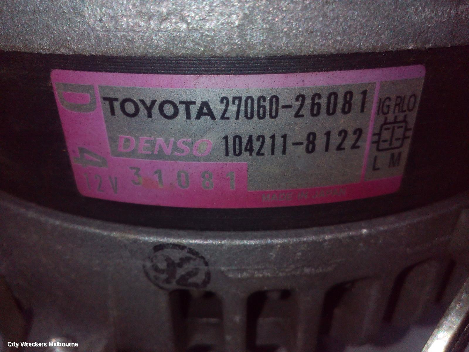 TOYOTA RAV4 ALTERNATOR, DIESEL, 2.2, 2AD-FTV, 150AMP, ALA49R, 12/2012 - 11/2018