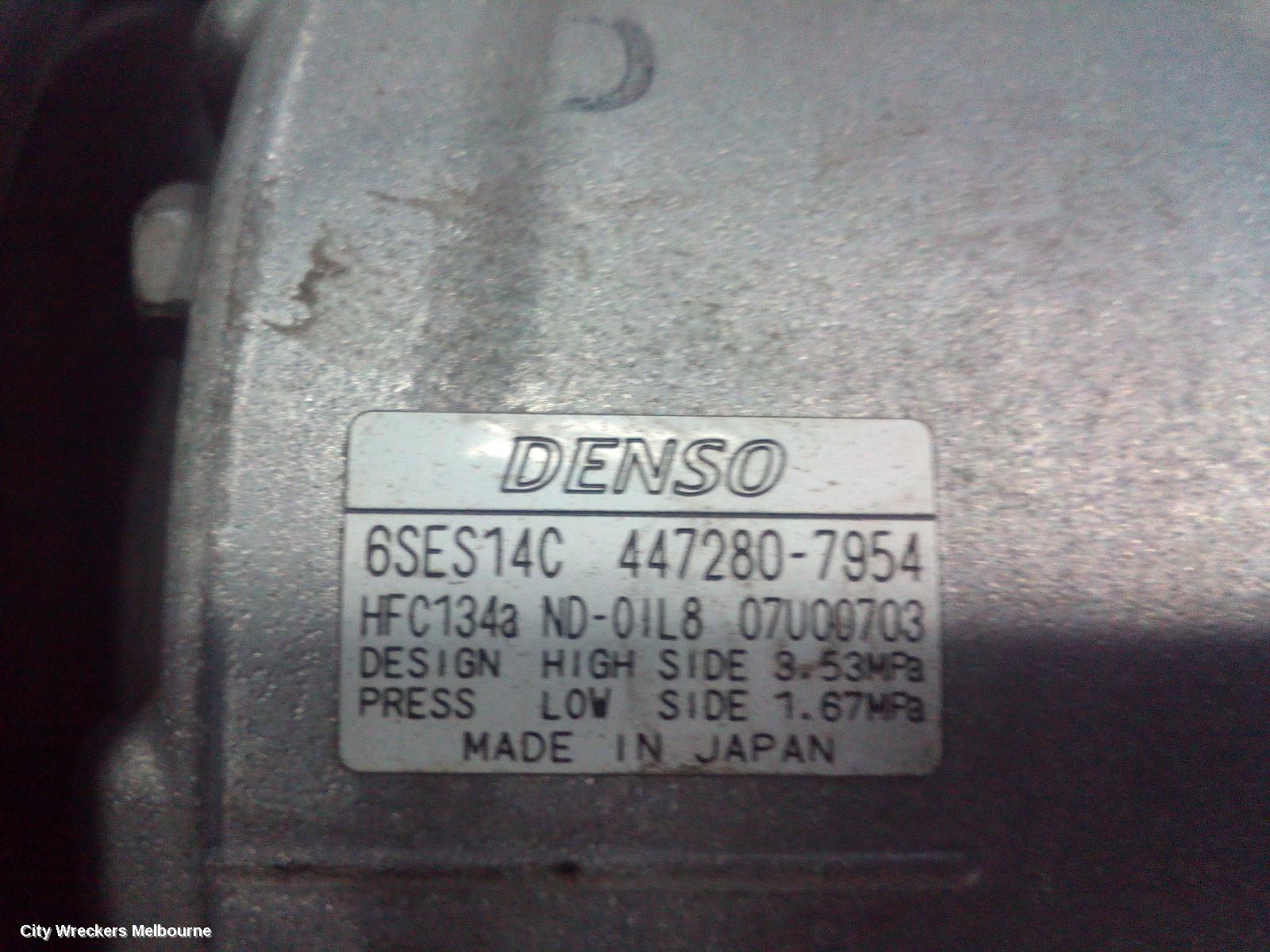 TOYOTA RAV4 A/C COMPRESSOR, ALA49R, 2.2, DIESEL, 12/2012 - 11/2018