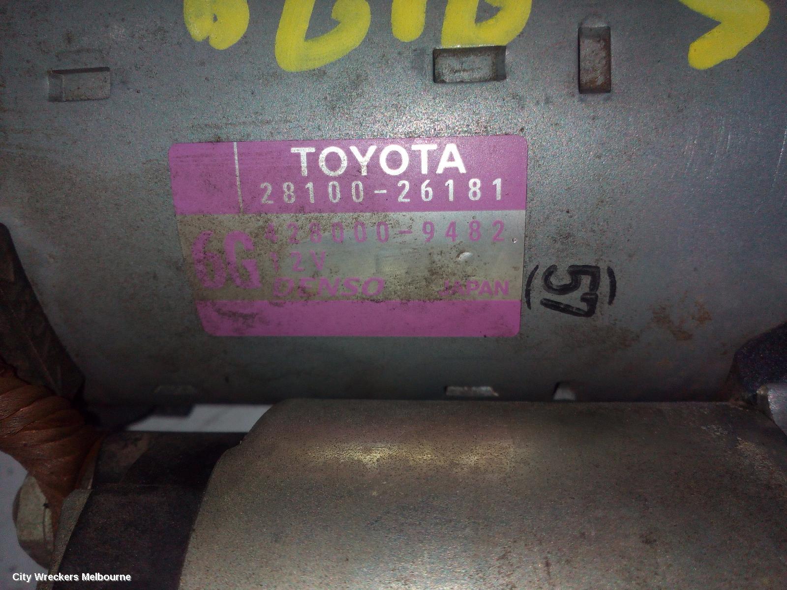 TOYOTA RAV4 STARTER, DIESEL, 2.2, 2AD-FTV, ALA49R, 12/2012 - 11/2018