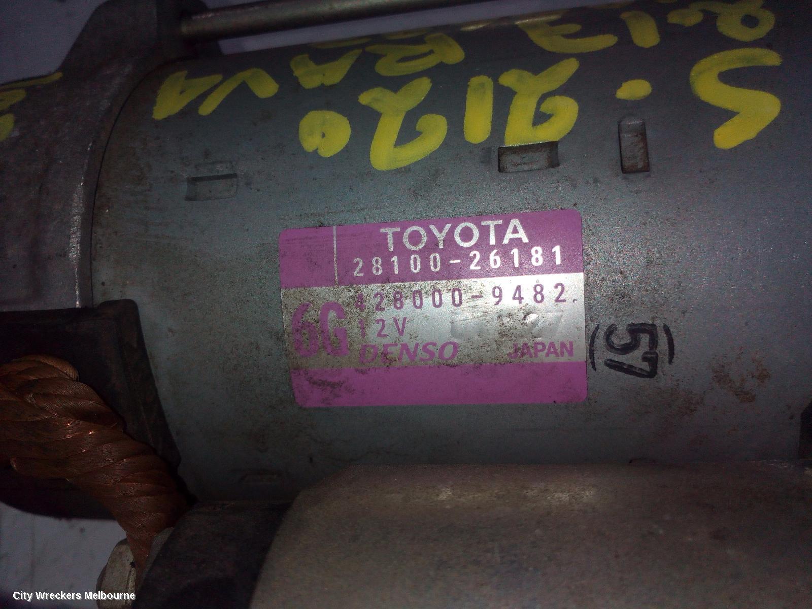TOYOTA RAV4 STARTER, DIESEL, 2.2, 2AD-FTV, ALA49R, 12/2012 - 11/2018