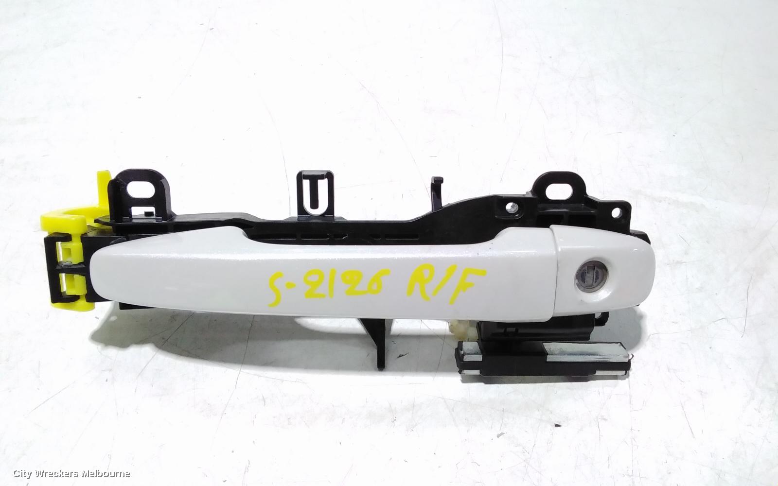 SUBARU IMPREZA DOOR HANDLE, OUTER, RH FRONT, G4, 12/2011 - 10/2016