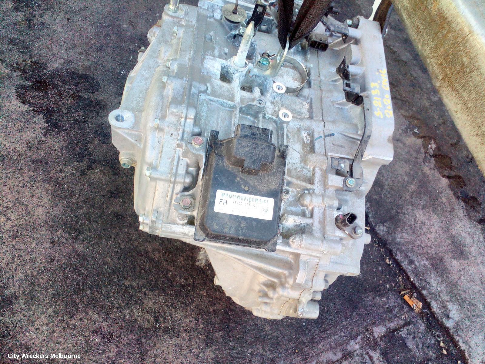 HONDA CIVIC TRANS/GEARBOX, AUTO, PETROL, 1.5, TURBO, 10TH GEN, 05/2016 - 08/2021