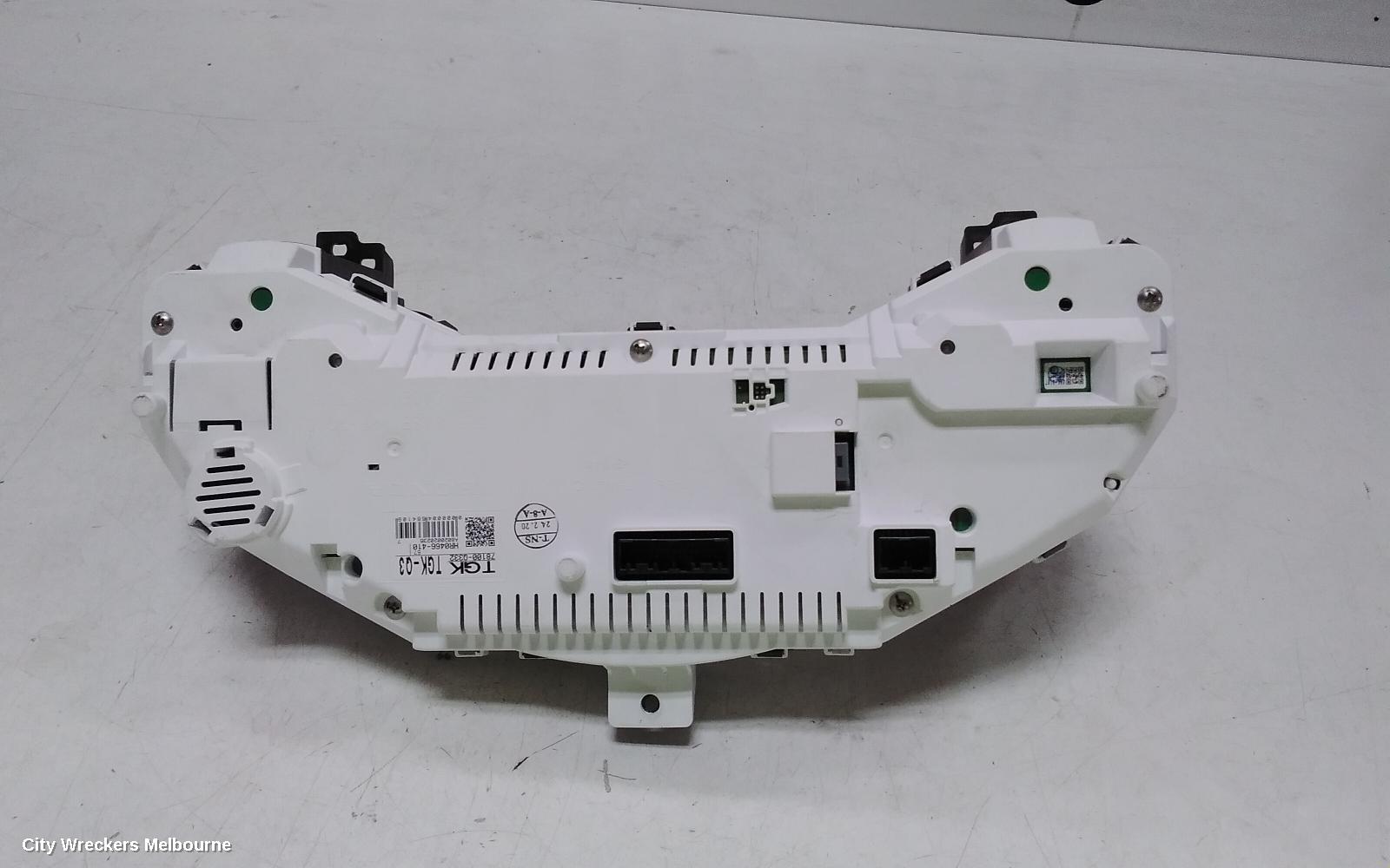HONDA CIVIC INSTRUMENT CLUSTER, AUTO T/M, RS, 10TH GEN, 05/2016 - 08/2021