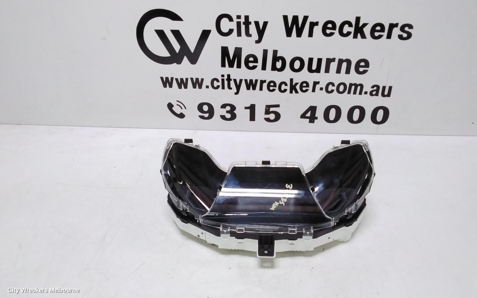 HONDA CIVIC INSTRUMENT CLUSTER, AUTO T/M, RS, 10TH GEN, 05/2016 - 08/2021