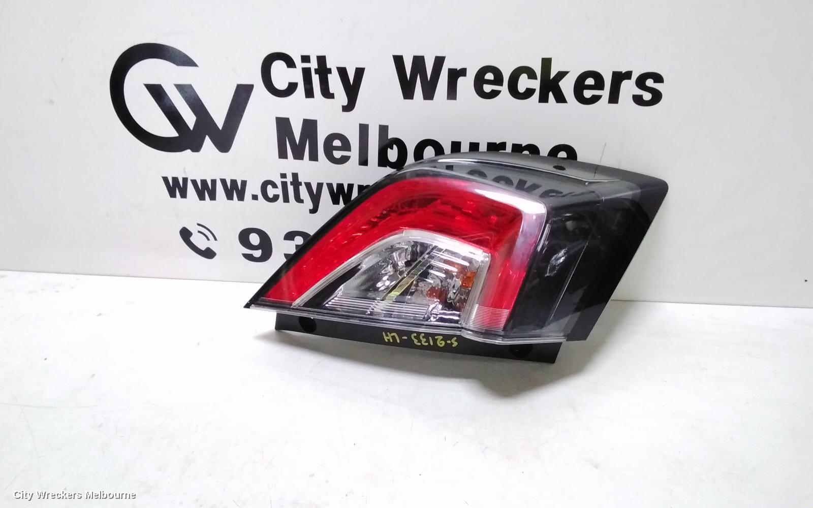 HONDA CIVIC LEFT TAILLIGHT, IN BODY, HATCH, 10TH GEN, LED TYPE, 02/2017 - 08/2021