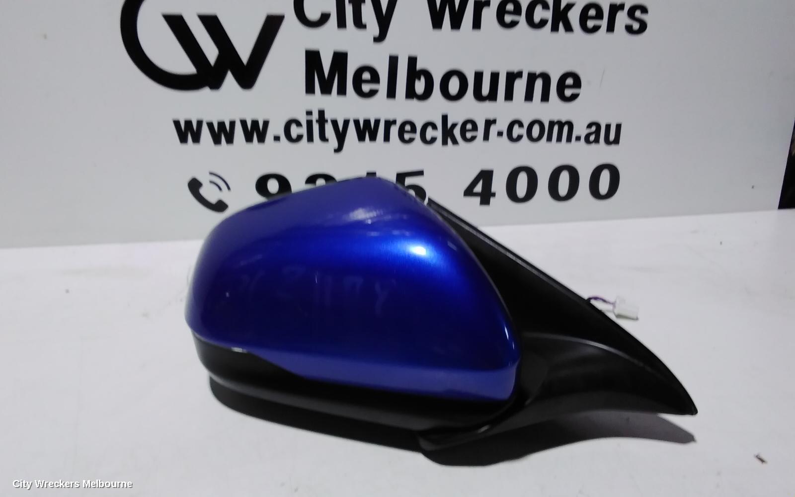 HONDA HRV RIGHT DOOR MIRROR, RU5, VTI-S, COLOUR CODED, MANUAL FOLD, NON CAMERA TYPE, 12/2014 - 10/2021