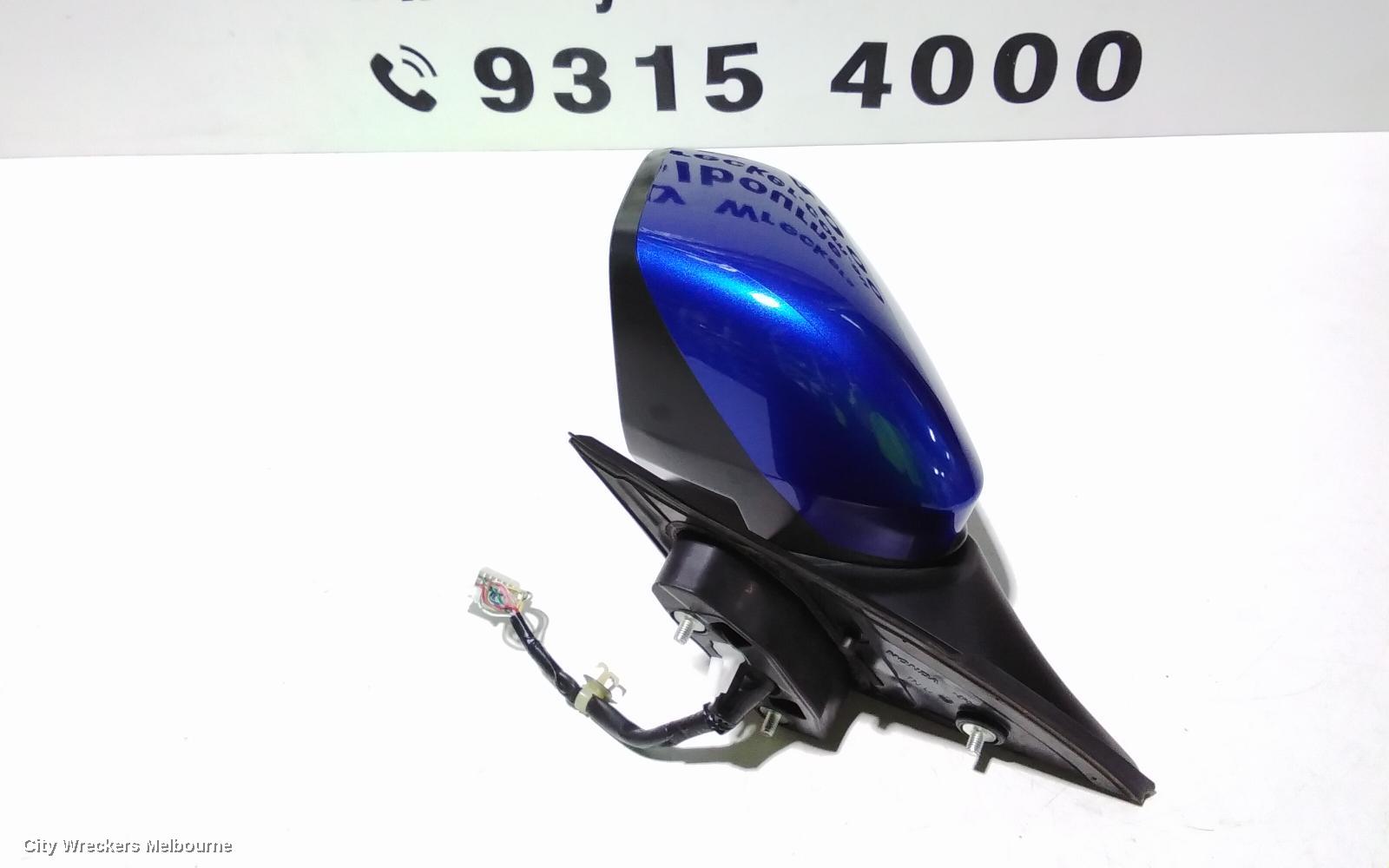 HONDA HRV LEFT DOOR MIRROR, RU5, VTI-S, COLOUR CODED, MANUAL FOLD, W/ CAMERA TYPE, 07/2018 - 10/2021