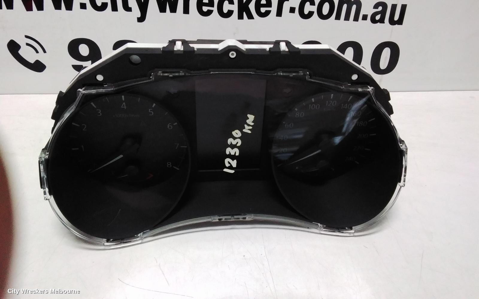 NISSAN XTRAIL INSTRUMENT CLUSTER, PETROL, AUTO T/M, T32, 02/2014 ONWARDS