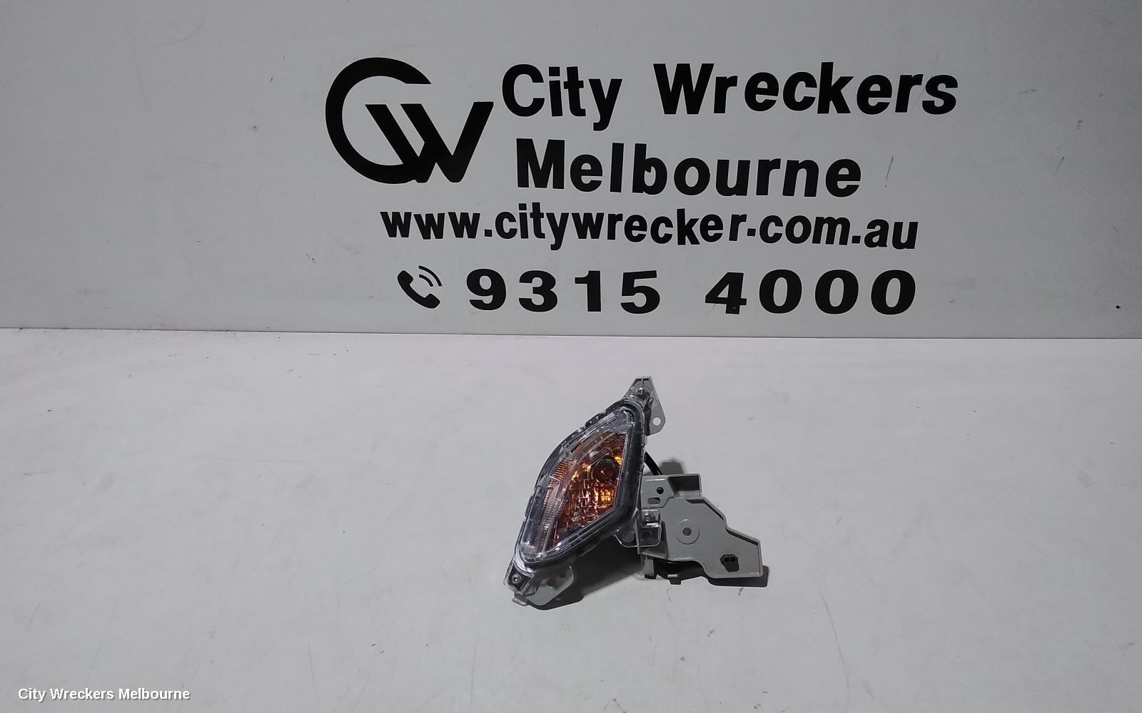 MAZDA CX3 LEFT INDICATOR/FOG/SIDE, BUMPER FLASHER, DK, 03/2015 ONWARDS