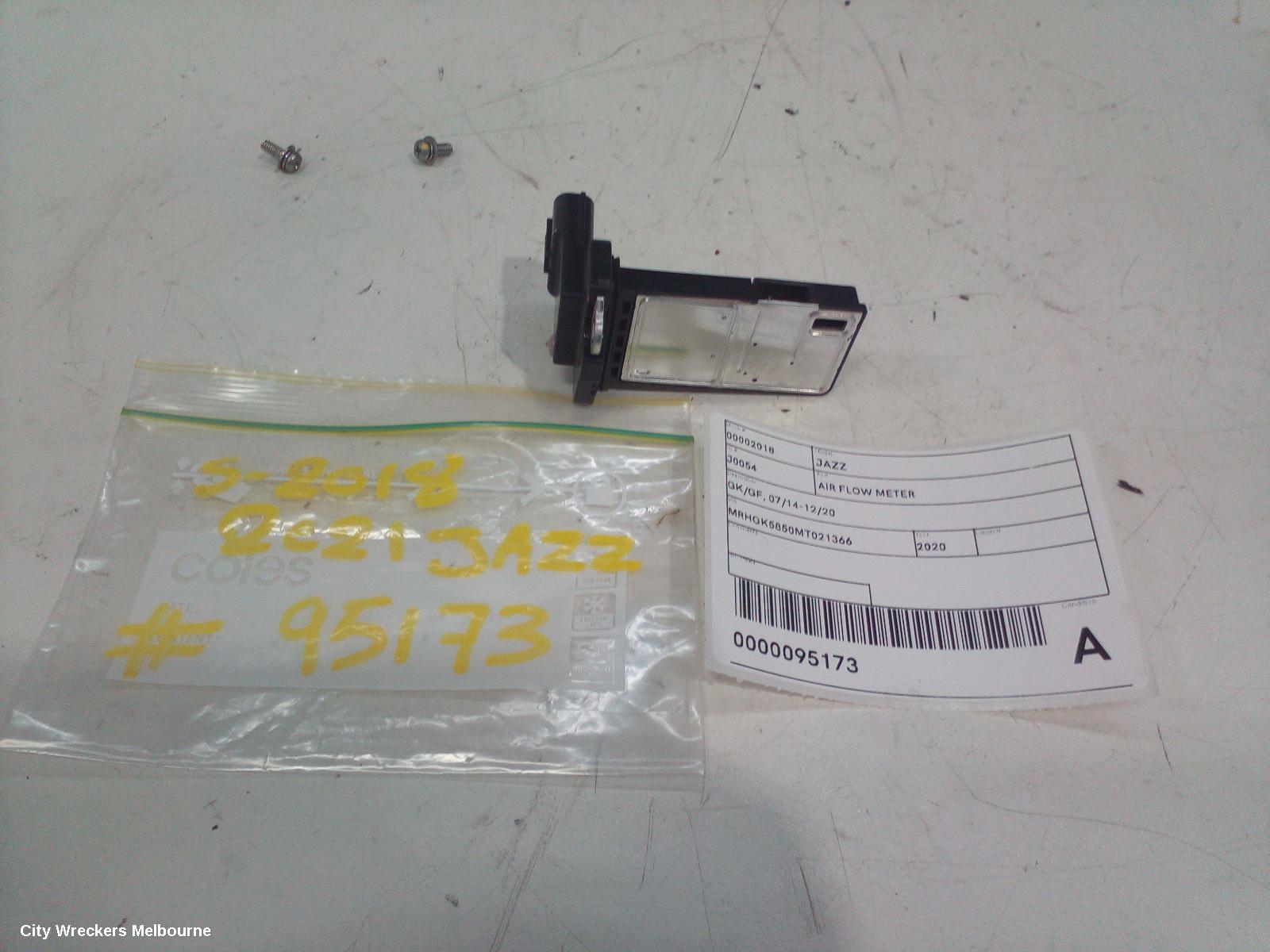 HONDA JAZZ AIR FLOW METER, GK/GF, 07/2014 - 12/2020
