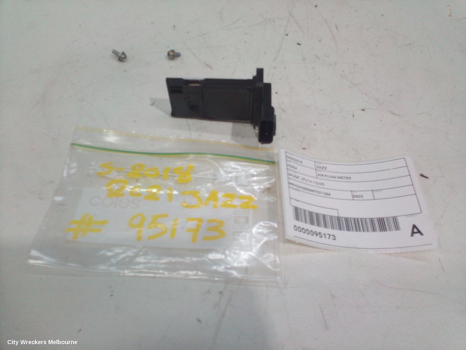 HONDA JAZZ AIR FLOW METER, GK/GF, 07/2014 - 12/2020
