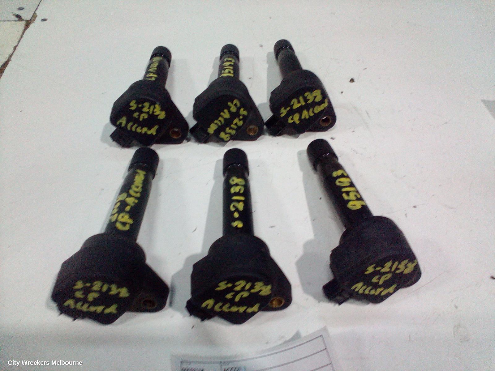 HONDA ACCORD COIL/COIL PACK, 3.5, PETROL, J35Z, 8TH GEN (VIN MRHCP), 02/2008 - 04/2013