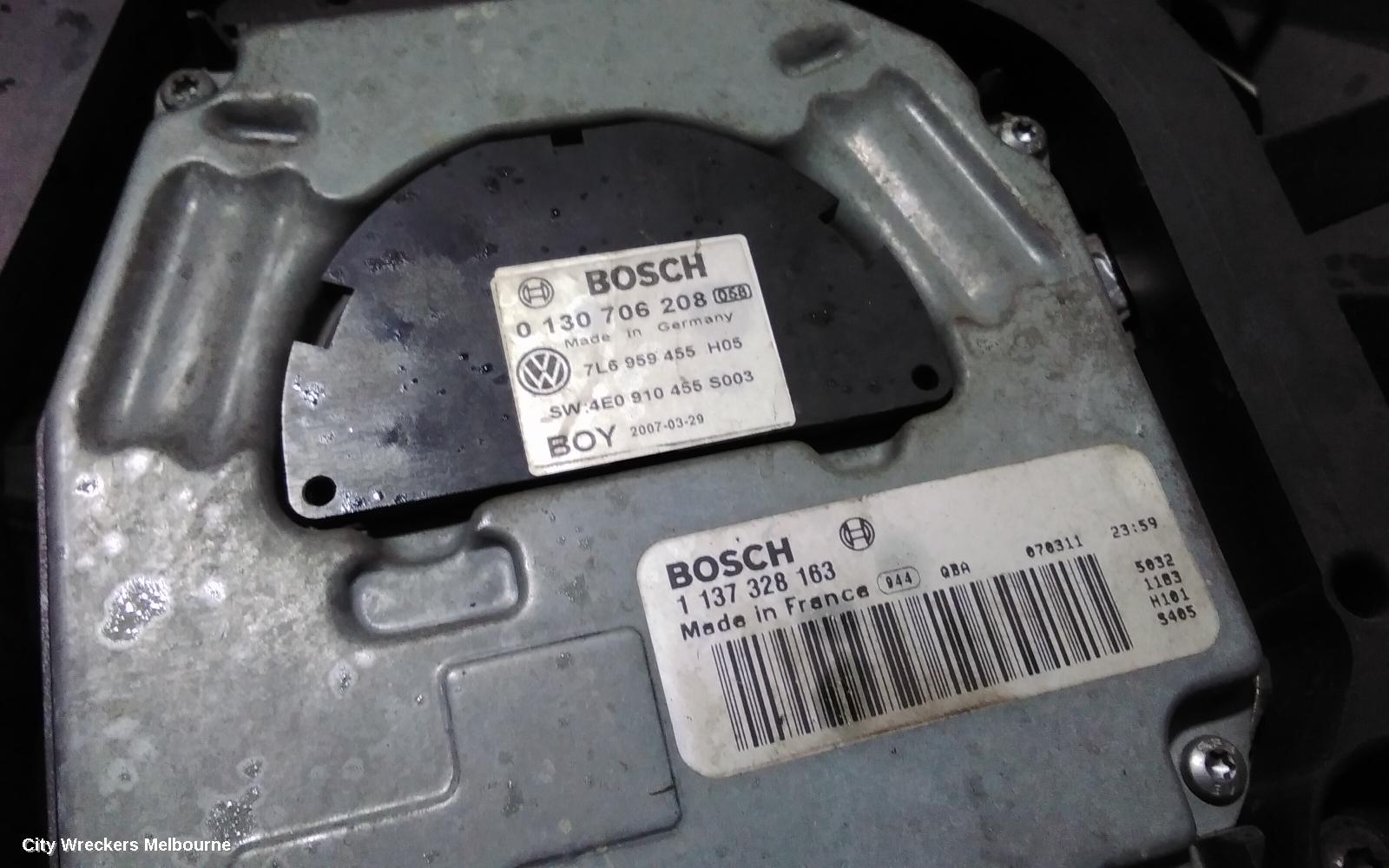 AUDI Q7 FAN, DUAL FAN ASSY, 4.2, PETROL, 4L, 09/2006 - 08/2010