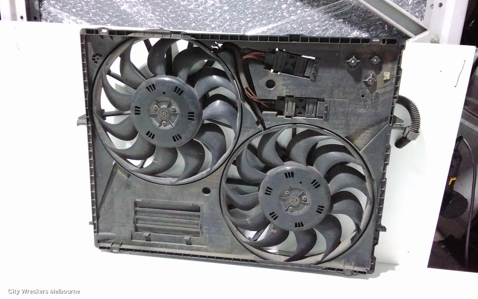AUDI Q7 FAN, DUAL FAN ASSY, 4.2, PETROL, 4L, 09/2006 - 08/2010