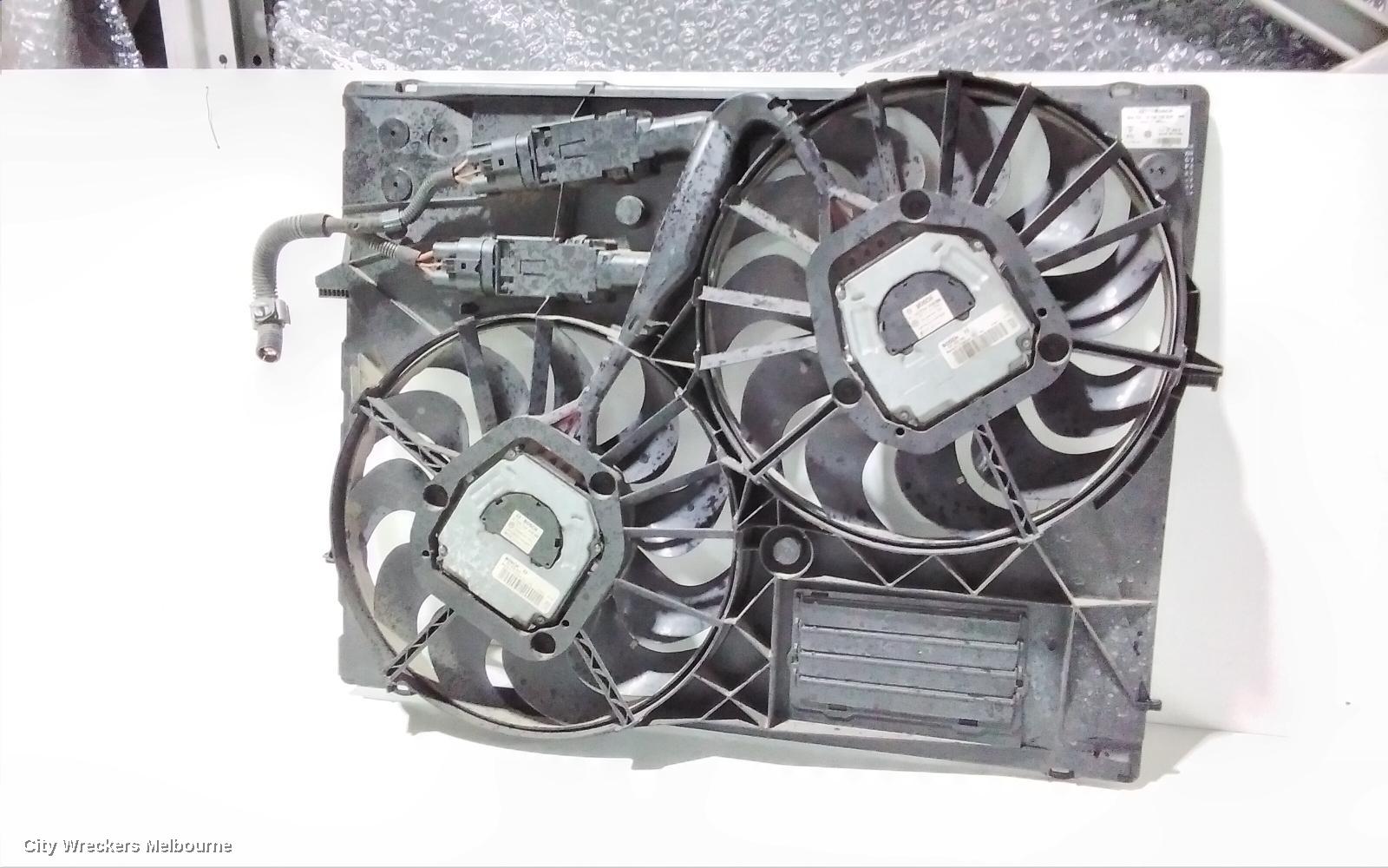 AUDI Q7 FAN, DUAL FAN ASSY, 4.2, PETROL, 4L, 09/2006 - 08/2010