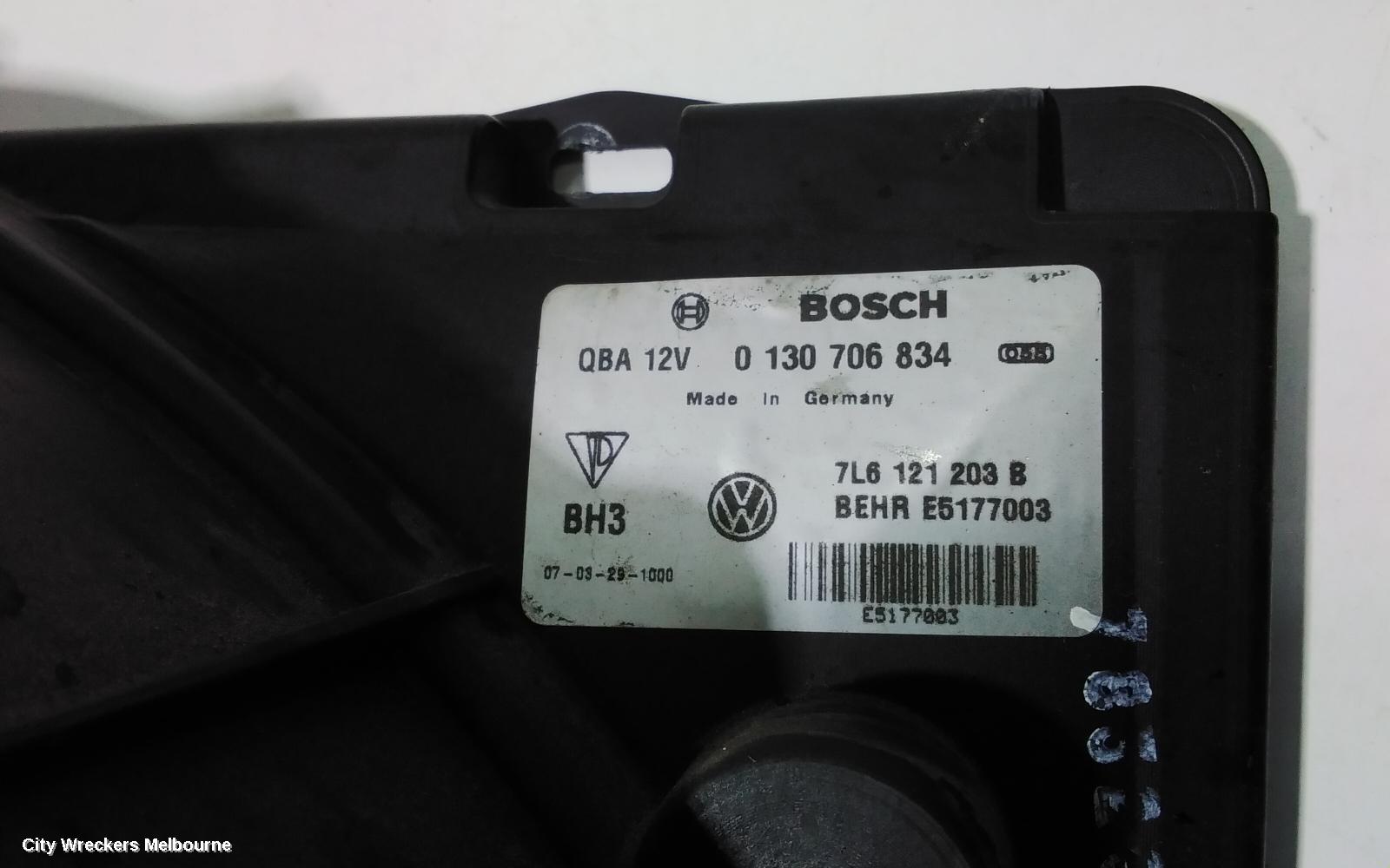 AUDI Q7 FAN, DUAL FAN ASSY, 4.2, PETROL, 4L, 09/2006 - 08/2010