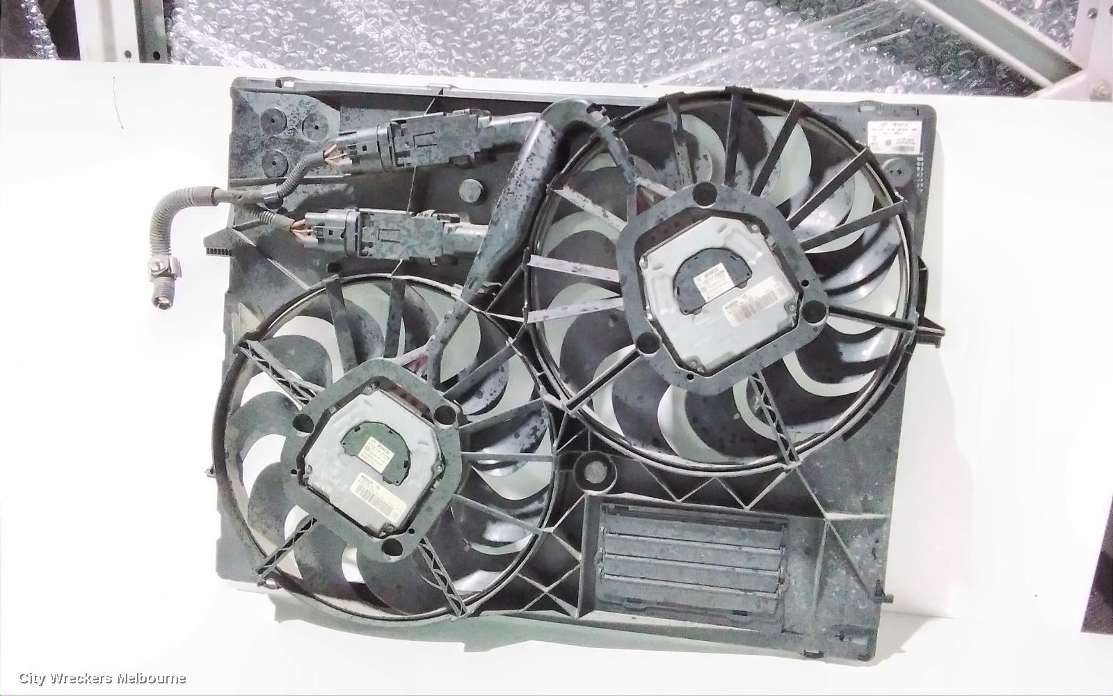 AUDI Q7 FAN, DUAL FAN ASSY, 4.2, PETROL, 4L, 09/2006 - 08/2010