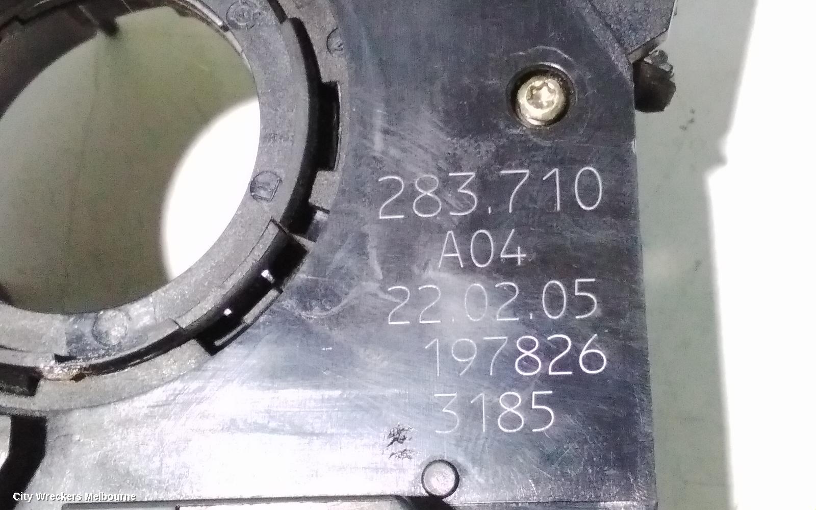 VOLKSWAGEN TRANSPORTER AIRBAG MODULE/SENSOR, CLOCKSPRING, NON ESP TYPE, T5, 08/2004 - 02/2010