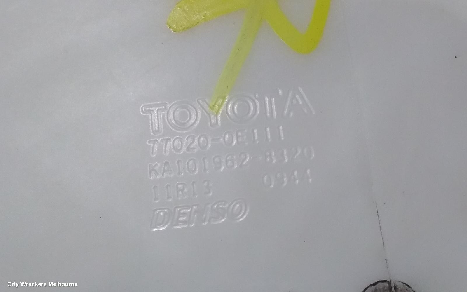 TOYOTA KLUGER FUEL PUMP, PETROL, 3.5, 2GR-FE, IN TANK (PUMP & SENDER), GSU50/GSU55, 12/2013 - 10/2016