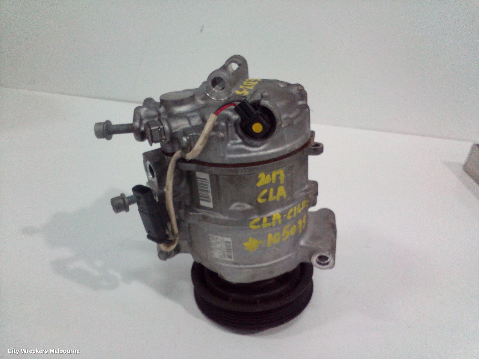 MERCEDES CLA CLASS A/C COMPRESSOR, C117, 1.6, TURBO PETROL, CLA200, 10/2013 - 01/2019
