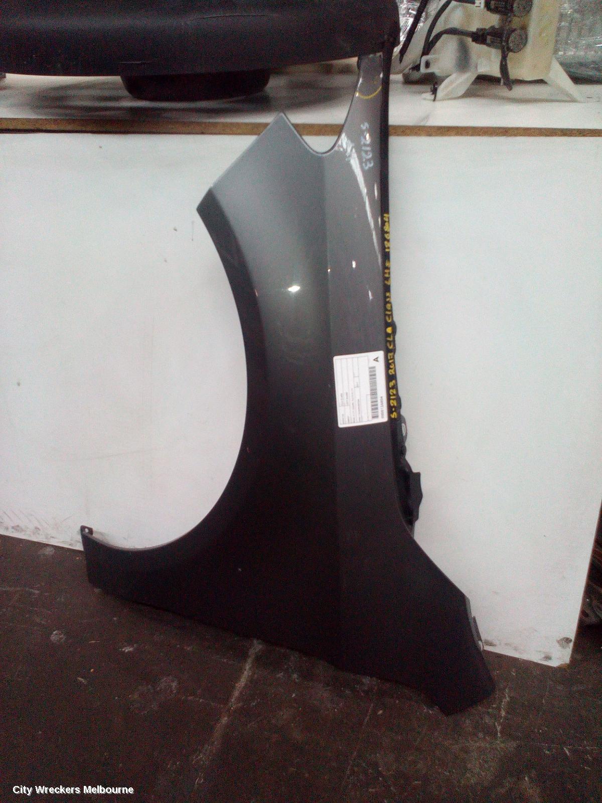 MERCEDES CLA CLASS LEFT GUARD, REAR, C117, COUPE, 10/2013 - 01/2019