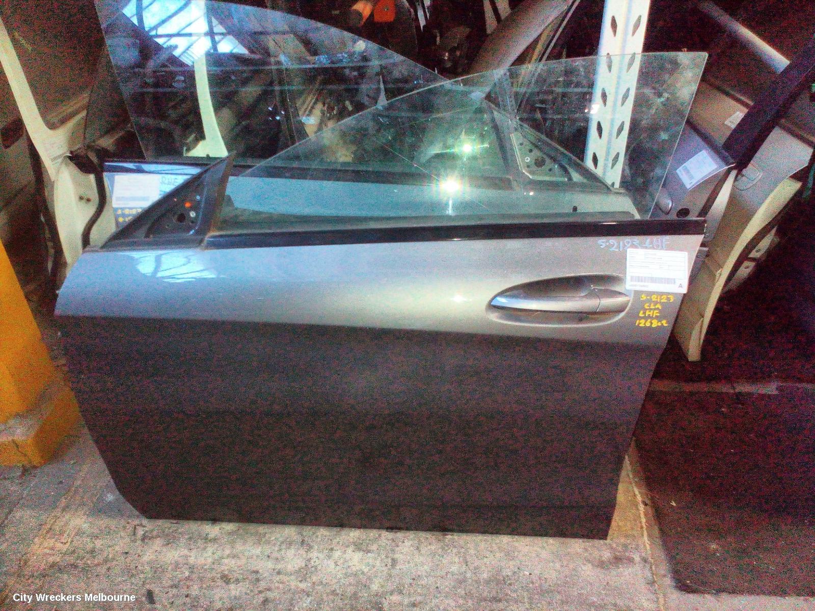 MERCEDES CLA CLASS LEFT FRONT DOOR, C117/X117, COUPE/WAGON, 10/2013 - 01/2019