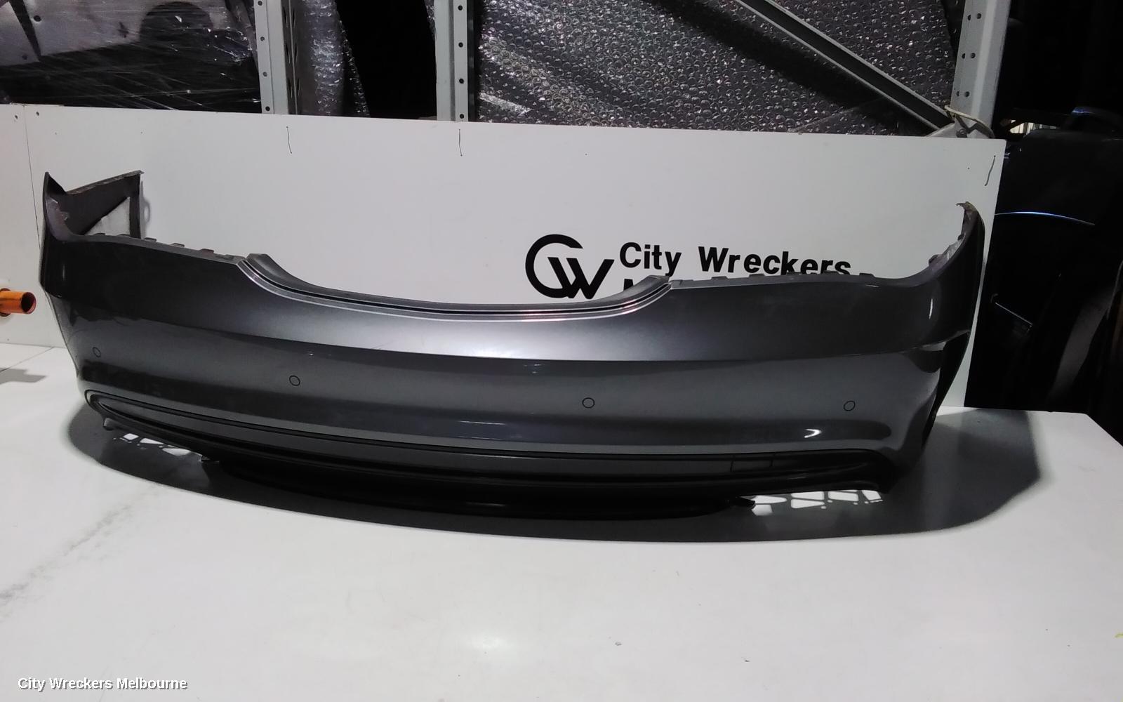 MERCEDES CLA CLASS REAR BUMPER, C117/X117, COUPE/WAGON, AMG SPORT, W/ PARK ASSIST TYPE, 06/2016 - 01/2019