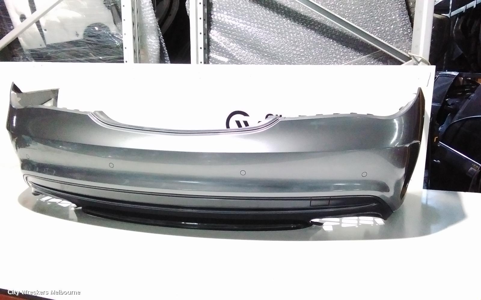 MERCEDES CLA CLASS REAR BUMPER, C117/X117, COUPE/WAGON, AMG SPORT, W/ PARK ASSIST TYPE, 06/2016 - 01/2019