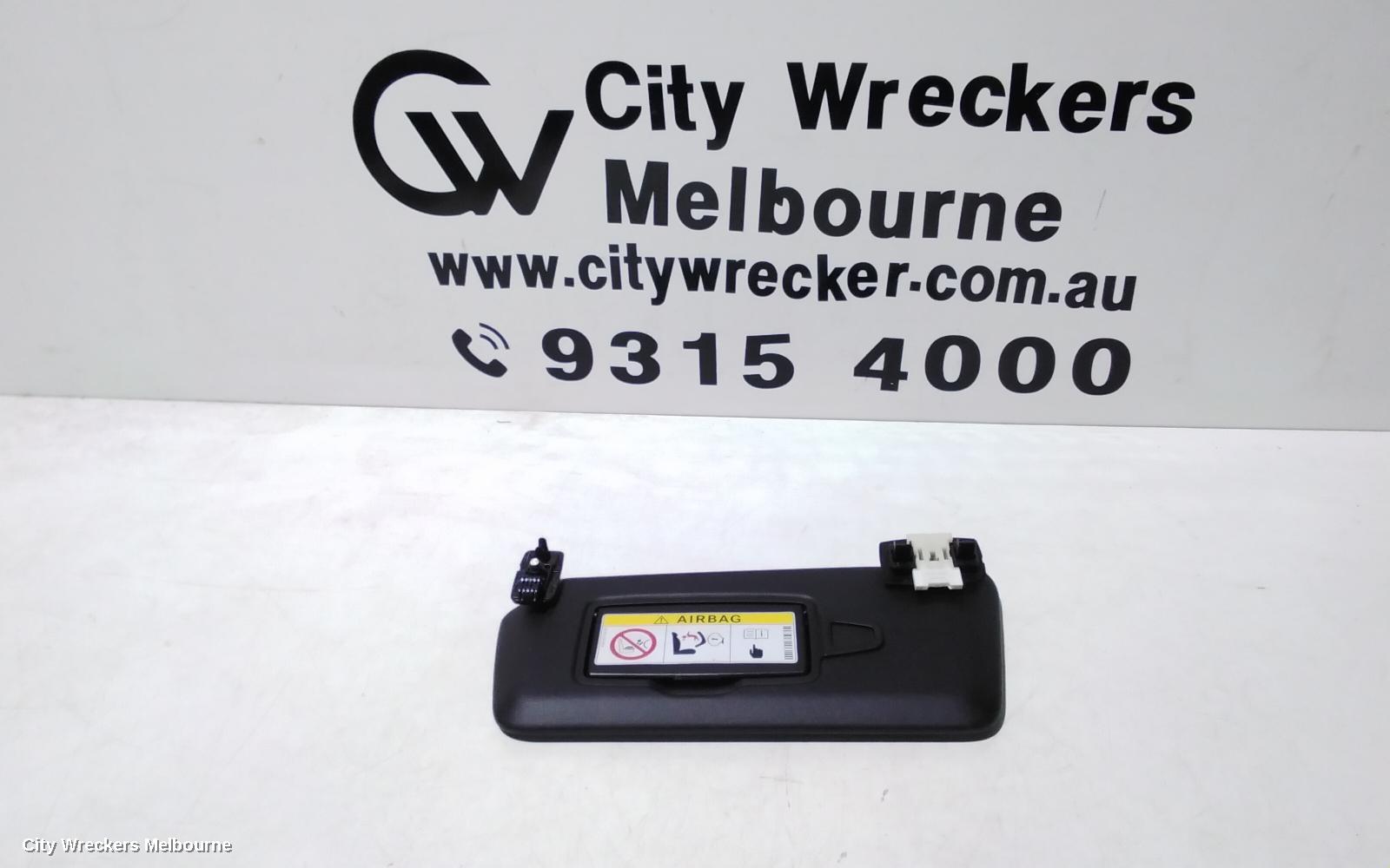 MERCEDES CLA CLASS SUNVISOR, C117, LH SIDE, 10/2013 - 02/2019