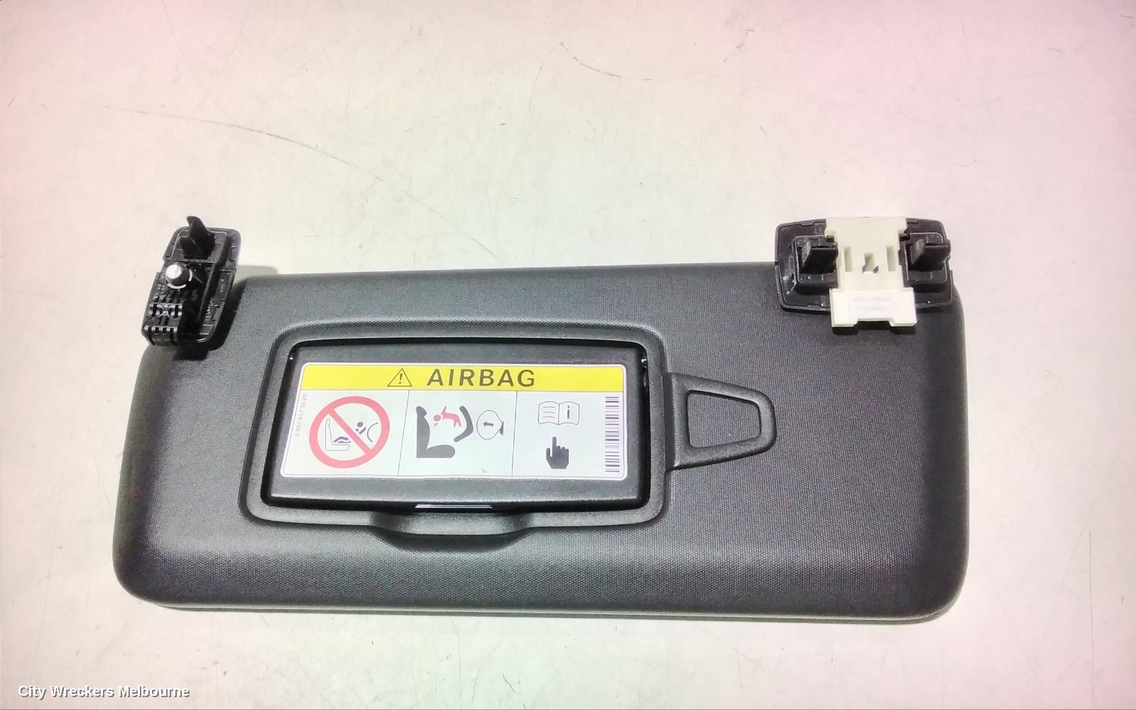 MERCEDES CLA CLASS SUNVISOR, C117, LH SIDE, 10/2013 - 02/2019