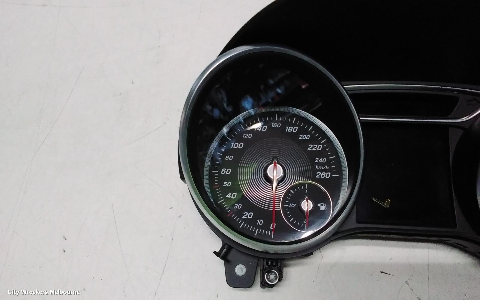 MERCEDES CLA CLASS INSTRUMENT CLUSTER, PETROL, 1.6, CLA200, C117/X117, 10/2013 - 01/2019