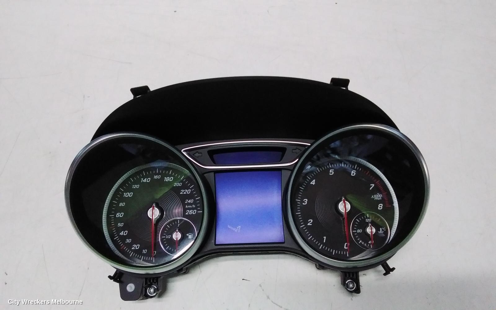 MERCEDES CLA CLASS INSTRUMENT CLUSTER, PETROL, 1.6, CLA200, C117/X117, 10/2013 - 01/2019