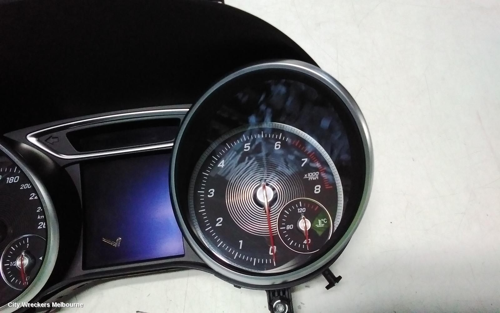 MERCEDES CLA CLASS INSTRUMENT CLUSTER, PETROL, 1.6, CLA200, C117/X117, 10/2013 - 01/2019