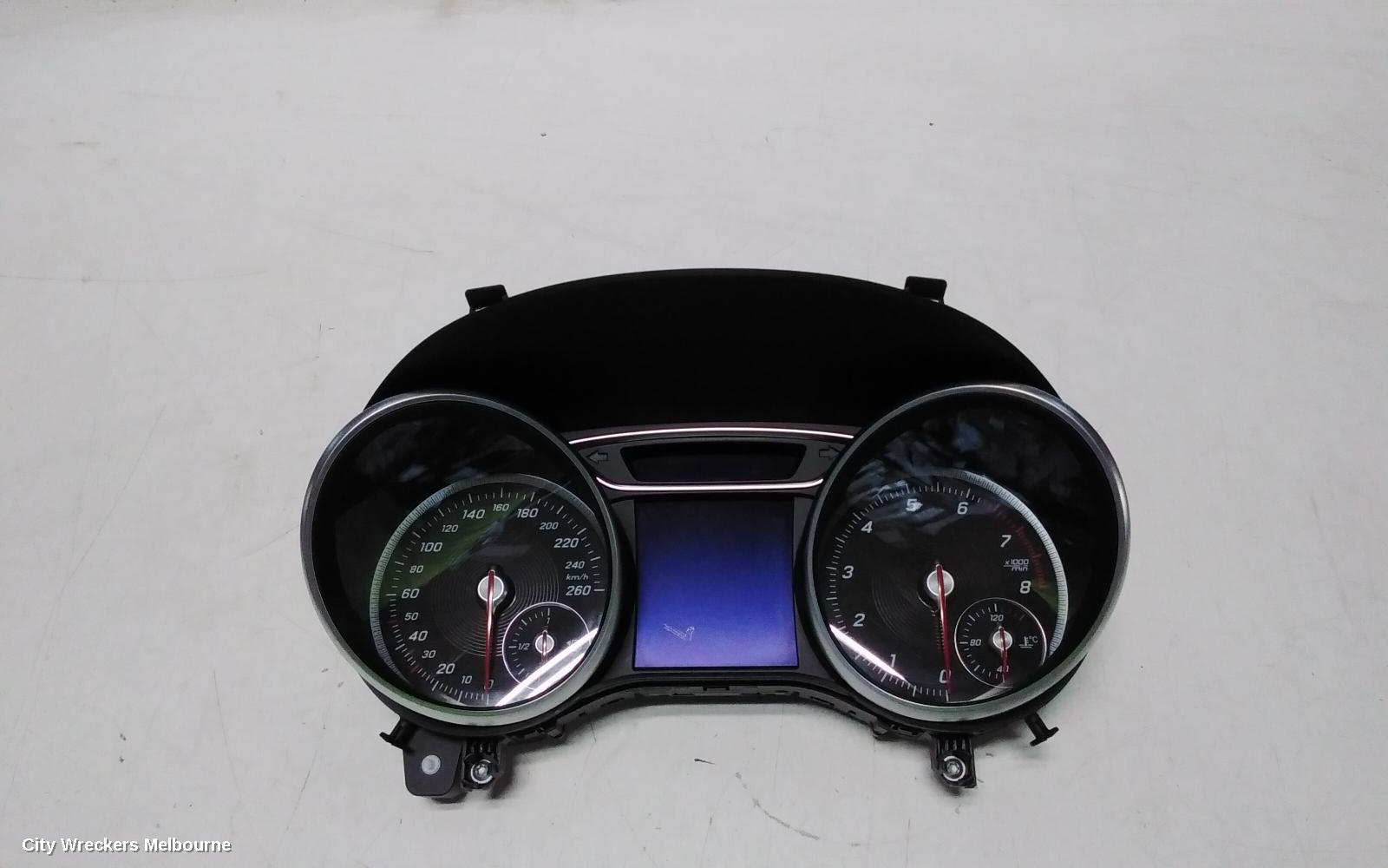 MERCEDES CLA CLASS INSTRUMENT CLUSTER, PETROL, 1.6, CLA200, C117/X117, 10/2013 - 01/2019